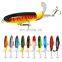 Whopper Topwater Pencil Popper Lures 15g 11cm Lifelike Hard Bait Propeller Fishing Lures