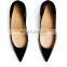 Black color ladies pointed toe pumps sandals shoes women heel pumps office lady shoes