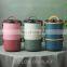 New Style Environmental Friendly Sustainable Round Adult Thermo Insulated Lunch Box