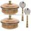 COPPER STEEL HANDI SET SAGA STEEL HANDI FOR SERVING