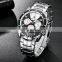 BENYAR BY-5128M Men'sFashion&Casual Watch Japan Quartz Movement Stainless Steel Band Business Watch Auto Date