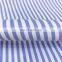 Wholesale lightweight striped cotton nylon spandex fabric for women's casual wear
