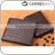 High Quality Brown color Genuine Real Ostrich leather SIM card slot Small Wallet for men