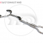 HMD Stainless Steel Exhaust System Manifold Downpipe is Suitable for Audi S6 S7 S8 Auto Modification Electronic Valve whatsapp008613189999301