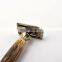 Ready to ship Biodegradable man bamboo handle wooden safety razor