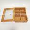 Lockable wooden bamboo kitchen egg food jewellery make up decorative kids other storage boxes & bins organizer with lids