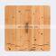 New Design Square Eco-Friendly Household Living Room Bamboo Tide Wall Clock
