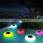 Outdoor Solar waterproof swimming pool LED mood light floating led illuminated swimming pool ball light