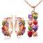 Luxury Party Ladies Necklace Earring Dubai Jewelry Sets for Women