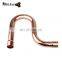 Copper 180 Degree Elbow U Bend Pipe for Refrigeration Copper Fitting Return Bend (CXC) copper elbow