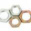 Unchamfered Hexagon Thin Nut , 4.8 6.8 Grade Thin Lock Nuts DIN Standard
