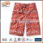 2016 UV protect sublimation print custom made men's beach shorts