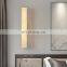 Modern Bedside Mounted Marble Sconce Wall Lights Nordic LED Creative Corridor Alabaster Long Wall Lamp