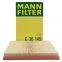 Filtre à air original et authentique MANN pour voiture, filtre moteur C36145 13717548888