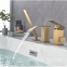 Spacious and modern, versatile in function and easy to use, offering a comfortable bathing experience Separate bathtub mixer series