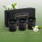Factory Direct Black Jar Candles - Rose Sandalwood, Leather Scents, Long-Lasting Burn for Distributors