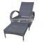 Outdoor Aluminum Rattan Beach Chair Stackable Lounge Chair