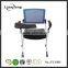 Wholesale plastic simple office chair with writing tablet