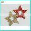 23cm gold plastic christmas craft