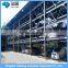 Hot rise mechanical outdoor car parking system