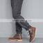 Vintage grid men's casual pants