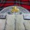 irish Design Full Dress Rabbit Sporran With Celtic Design Cantle Made Of Leather Material