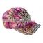 New Design Sport Cap With Multi Colored Flower