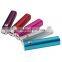 promotional gift alloy portable 2600 mah power bank charger