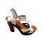 2016 Fashion Women Square sandals Cross-Strap High Heels Shoes Casual Cork Wooden Summer Platform Pumps sexy Buckle Sandals