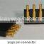 china manufactuer electronic plug brass pin, spring loaded pogo pins for mobile phone