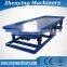 Factory concrete mould vibration table with complete vibrator motors