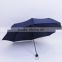 Chinese umbrella Windproof half Fiberglass Sun fold Umbrella