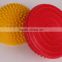 pvc infaltable massage balance stability fitness cushion disc, balance disc wobble cushion