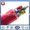 Silicon rubber insulated and sheathed power cable