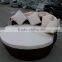 Granco KAL076 garden wicker sun lounger furniture