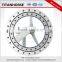 Ball slewing rings for wind generators