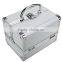 Aluminum Cosmetic Box With Mirror Jewelry Box