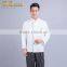 2015 new best long sleeve white chef coat