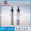 10ml clear eye cream cosmetic syringe airless bottle 10 ml cosmetic serum bottle