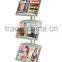 4 tire aluminum poster stand