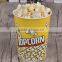 Disposable enviromental White cardboard paper laminating popcorn bucket