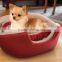 Wholesale latest removable burger bun pet cat bed