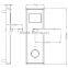 GD Hot Sale Hotel Sensor Smart Door Lock