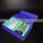High end Blue make up cosmetic beauty box design