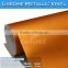 CARLIKE Metallic Matte Orange Chrome Car Stickers Vinyl Film
