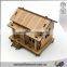 MDF/Plywood Bamboo Like 3D Mini Wood House Puzzle