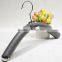Stylish delicate grey bulk drying sponge cloth hanger for clothes display