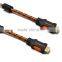 Multiple design customized 2 in 1 HDMI male to 2 female HDMI cable adapter