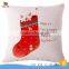 custom decorative christmas reindeer pillow