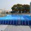 Outdoor Playground Rectangular Metal Frame Swimming Pool                        
                                                Quality Choice